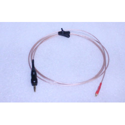 Countryman E6 Earset Cable - 1.8mm Diameter with 3.5mm Locking Connector for Sennheiser Wireless 1.5 meter (59 inches) length