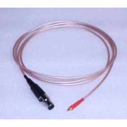 Countryman E6 Earset Cable - 1.8mm Diameter with TA4F Connector for Shure Wireless 1.5 meter (59 inches) length